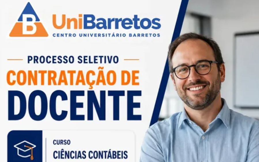 Processo seletivo para docente de Ciências Contábeis